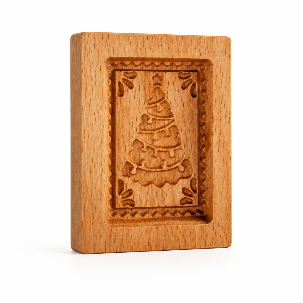 Holz-Keksform Weihnachtsglockenbaum
