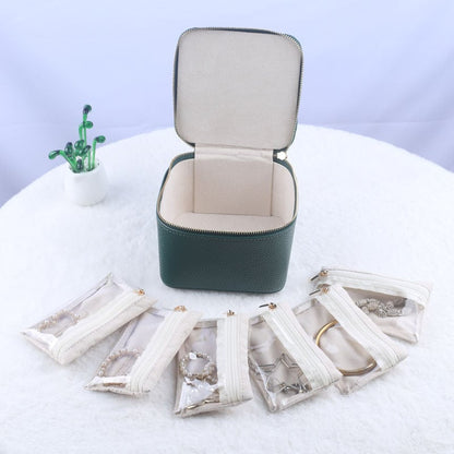 Schmuck-Organizer mit 12 Reißverschlusstaschen | JewelVault™