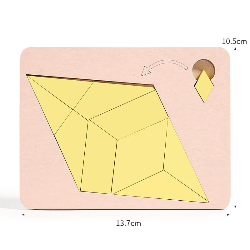 MindFlex™ – Gehirnpuzzle Holz-Tangram | 50 % RABATT