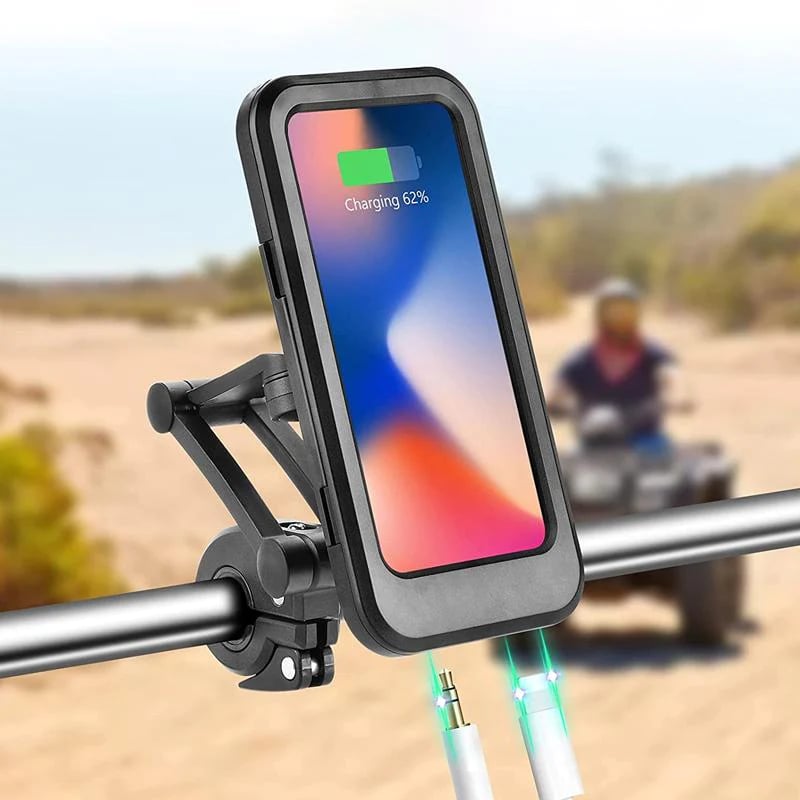 Rozela RideCharge Pro | Handyhalter & Powerbank in einem für Fahrradtouren
