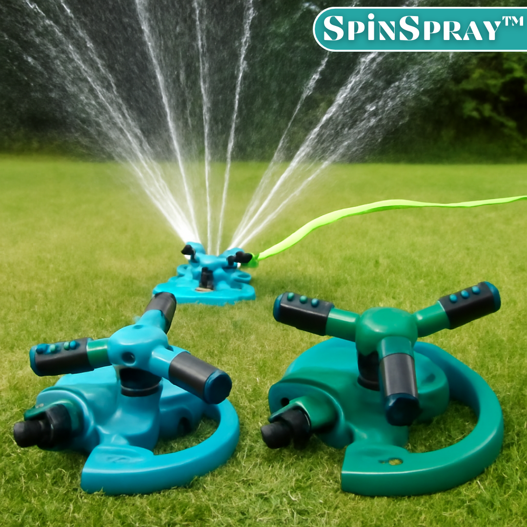 SpinSpray™ | 360° drehbarer Rasensprenger