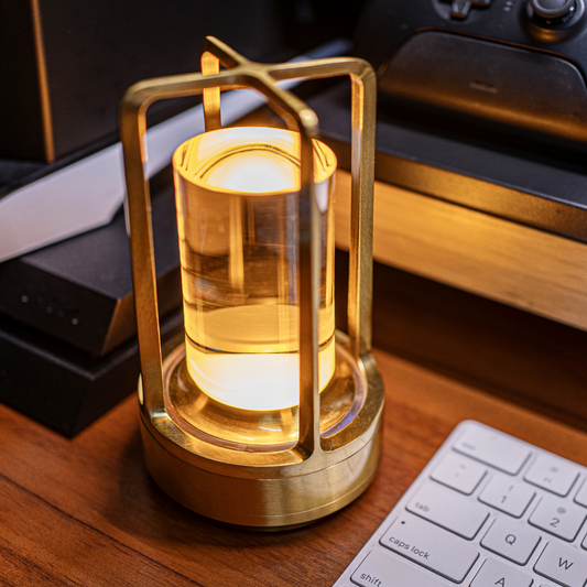 Luma™ | Die beste Lampe für stilvolle Sommerabende | kabellos, elegant & mit einzigartiger Lichtatmosphäre