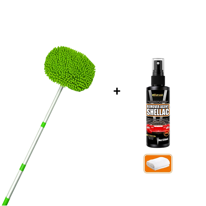 ProShine™ | Auto-Reinigungsmop – Teleskopgriff & kratzfreie Reinigung