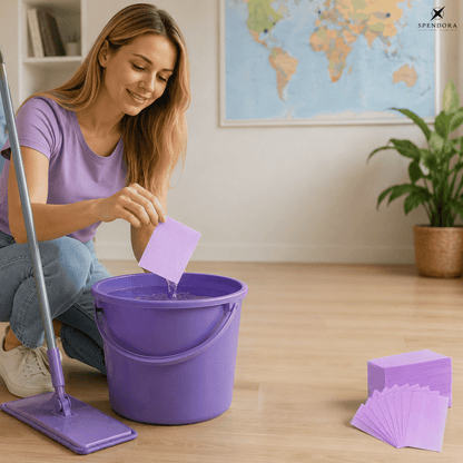 Bodenreinigungstücher 100 Stück – CleanFlo | 1+2 GRATIS