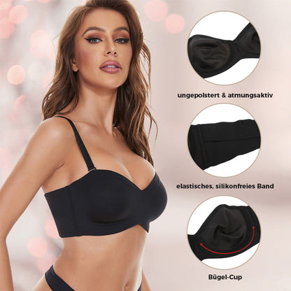 Jetzt 1 + 1 GRATIS sichern | SecureCurve™ Strapless-BH mit perfektem Halt