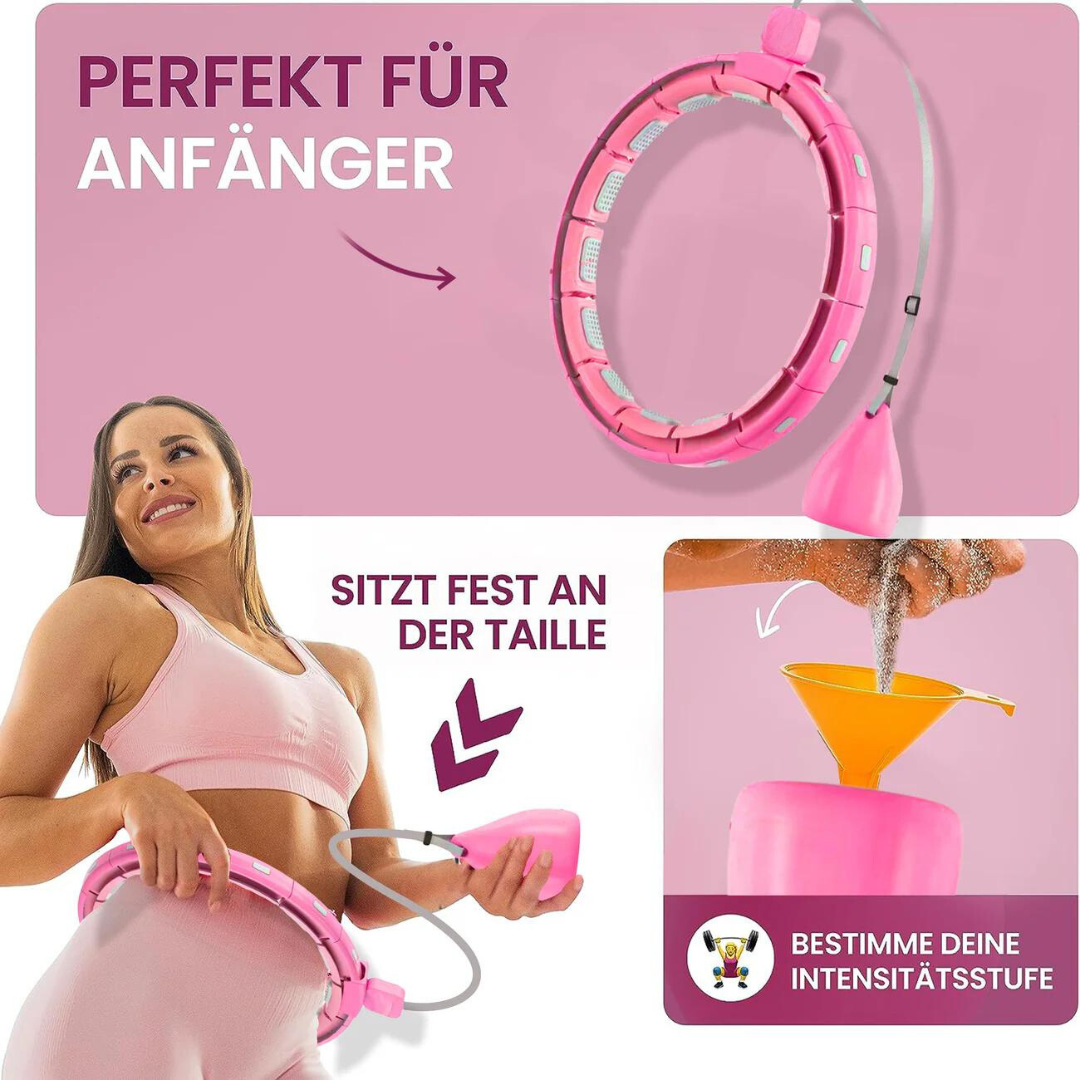 SlimHoop™ | Spielerisch Kalorien verbrennen & zuhause aktiv bleiben | NUR HEUTE GRATIS Trinkflasche im Wert von 19,95 € 🎁