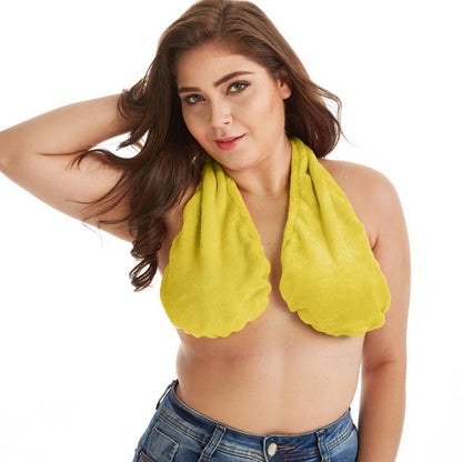 SpaEase™ | Bequemer Handtuch-BH | Weiches Innenfutter | Saugstark