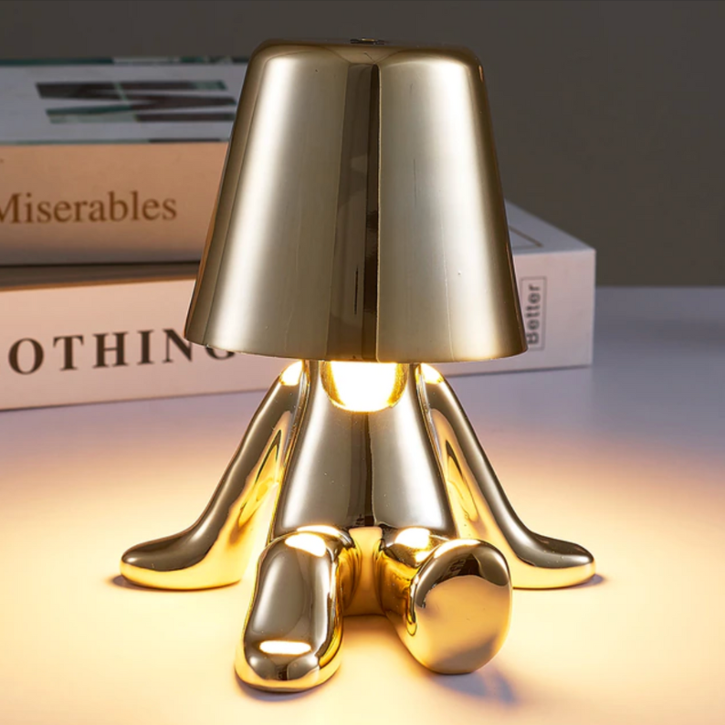 Mr. Gold™ – Elegante Touch-LED-Lampe für Modernes Wohndesign