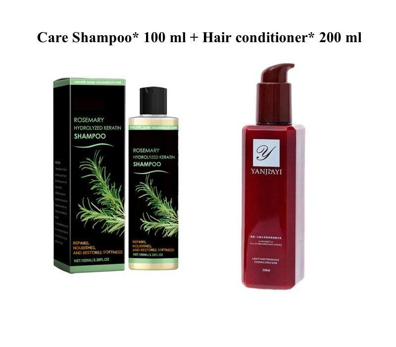 Natürlich kräftigeres Haar von der Wurzel an | Rosmarin Hydrolysiertes Keratin Shampoo
