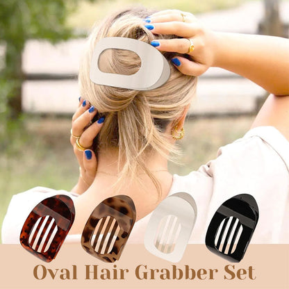 Jetzt 2 + 2 GRATIS sichern | Tressclip™ Ovales Haarnadel-Set