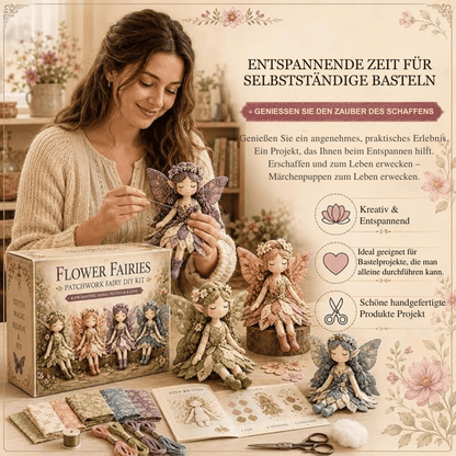 DIY Nähset für Feen Figuren mit Anleitung ab 12 Jahren