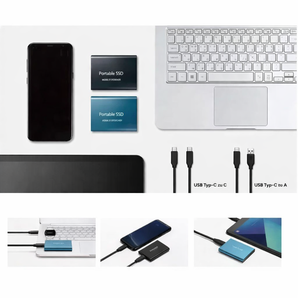 Externe SSD 2TB | Ultraschnell & Kompakt