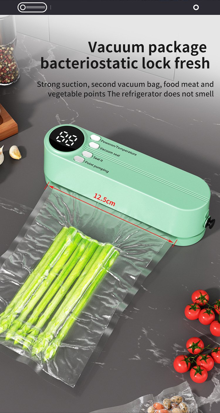 50% RABATT | Kabelloses Mini-Vakuumiergerät – Frische auf Knopfdruck