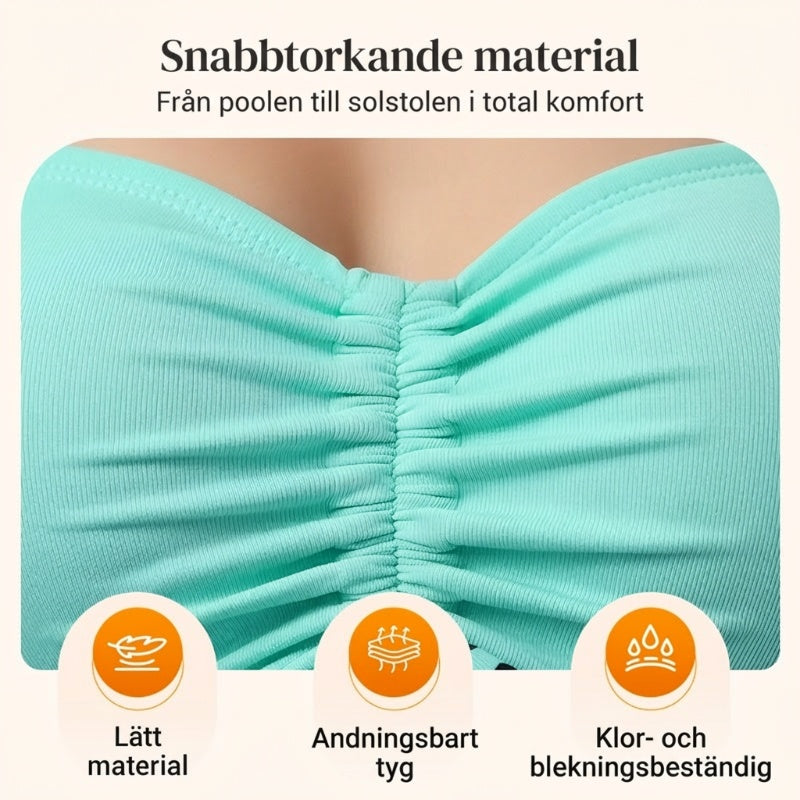 Aurelia™ ShapeLift Bade-Set mit verstellbaren Trägern & separater High-Waist Badehose