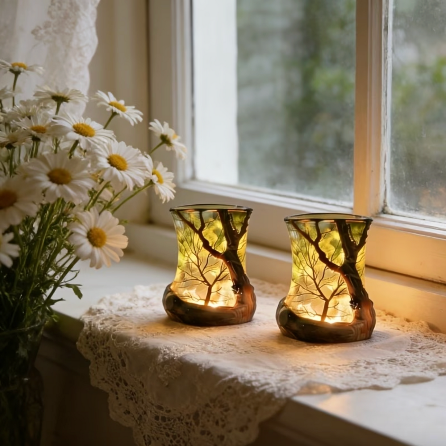 LED-Waldlicht mit Baumschatten-Projektion | WaldLicht™