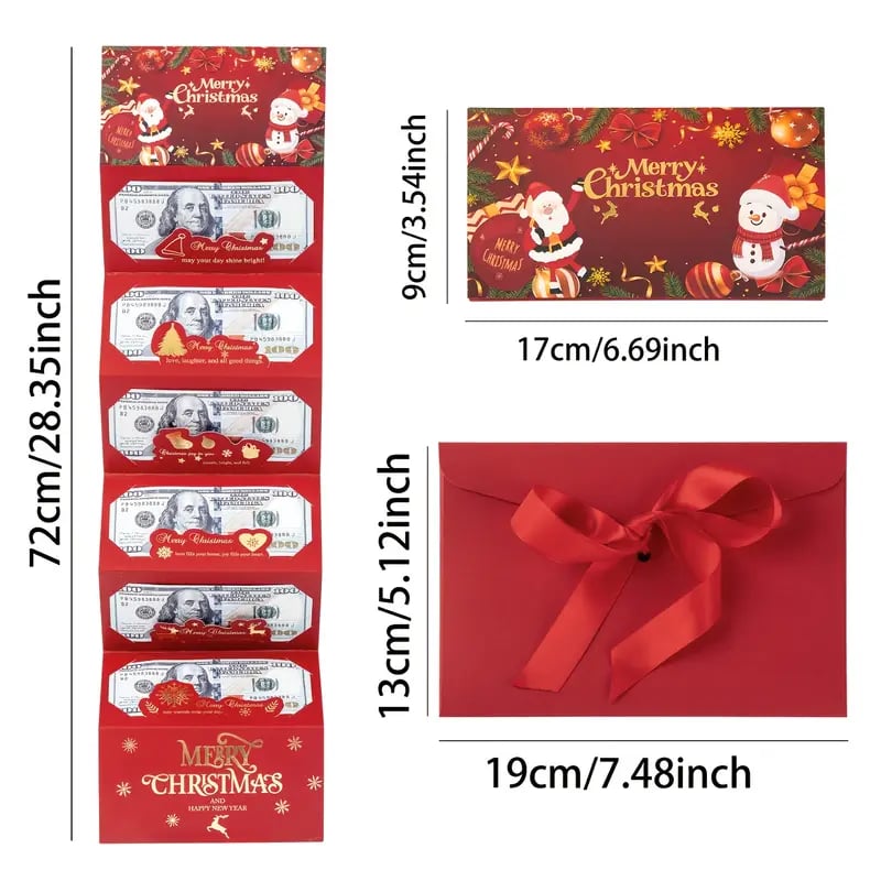 Geldumschlag Weihnachtsmotive