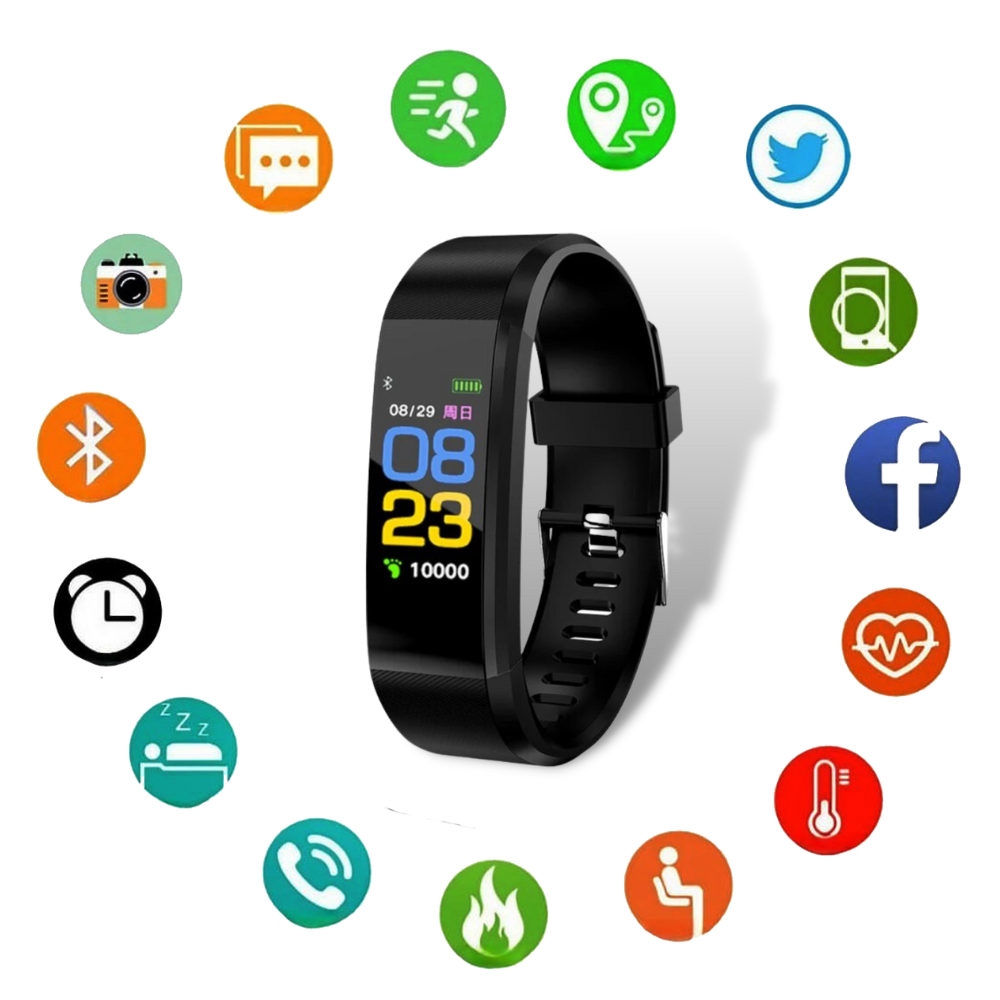 HealthTrack™ | Senioren-Smartwatch mit Gesundheitsfunktionen