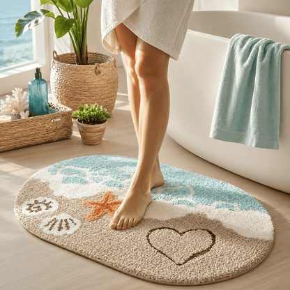 Badematte Mikrofaser rutschhemmend und schnell trocknend