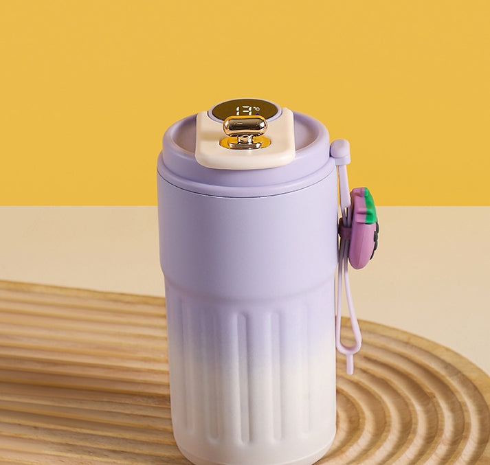 Premium Thermobecher mit LED-Temperaturanzeige – Stilvoll & Auslaufsicher