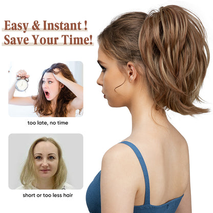 Grande™ – Voluminöser Pferdeschwanz mit Krallenclip | 50 % RABATT
