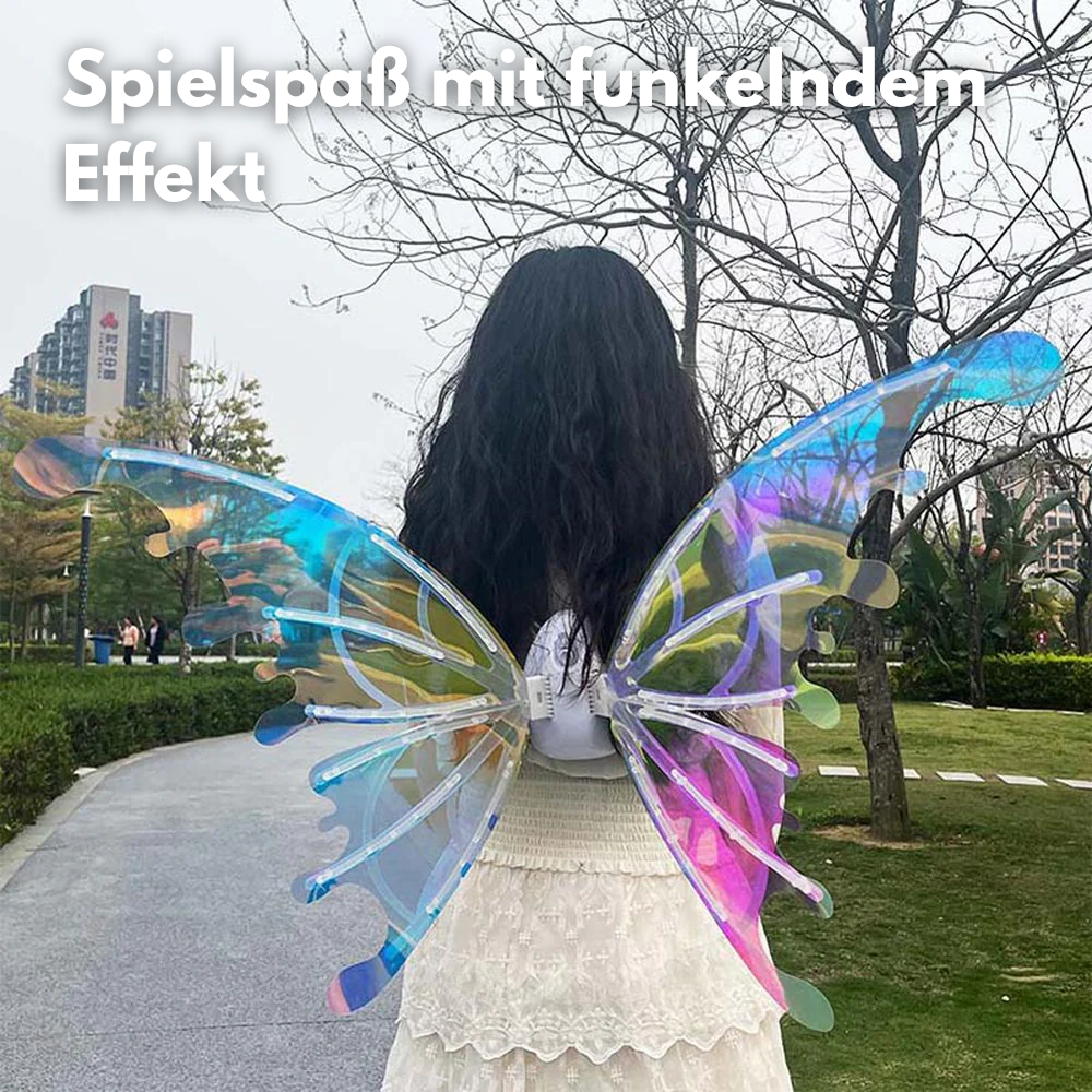 SparkleWing™ – Glühende Schmetterlingsflügel für funkelnde Dekoration & Atmosphäre | 50% Rabatt