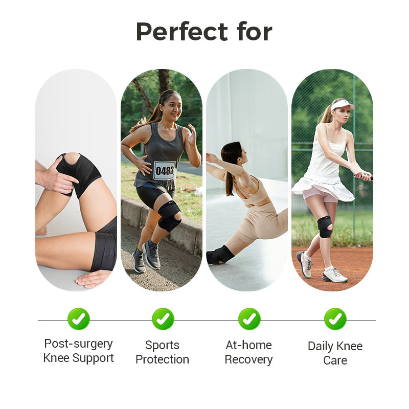 FlexKnee™ | Schmerzfrei bewegen mit verstellbarer Unterstützung und atmungsaktivem Komfort