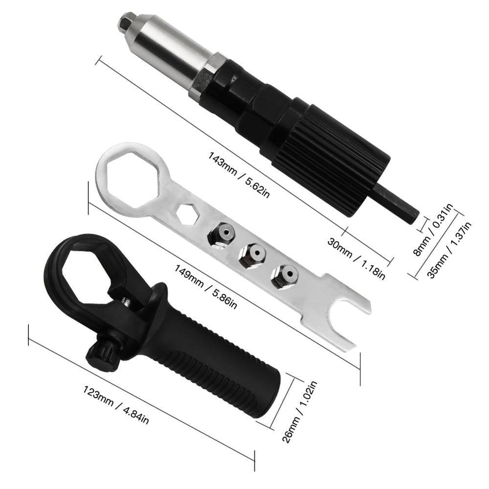 DrillMate Rivet Pro™ | Verwandeln Sie Ihren Bohrer in ein schnelles, starkes Nietwerkzeug