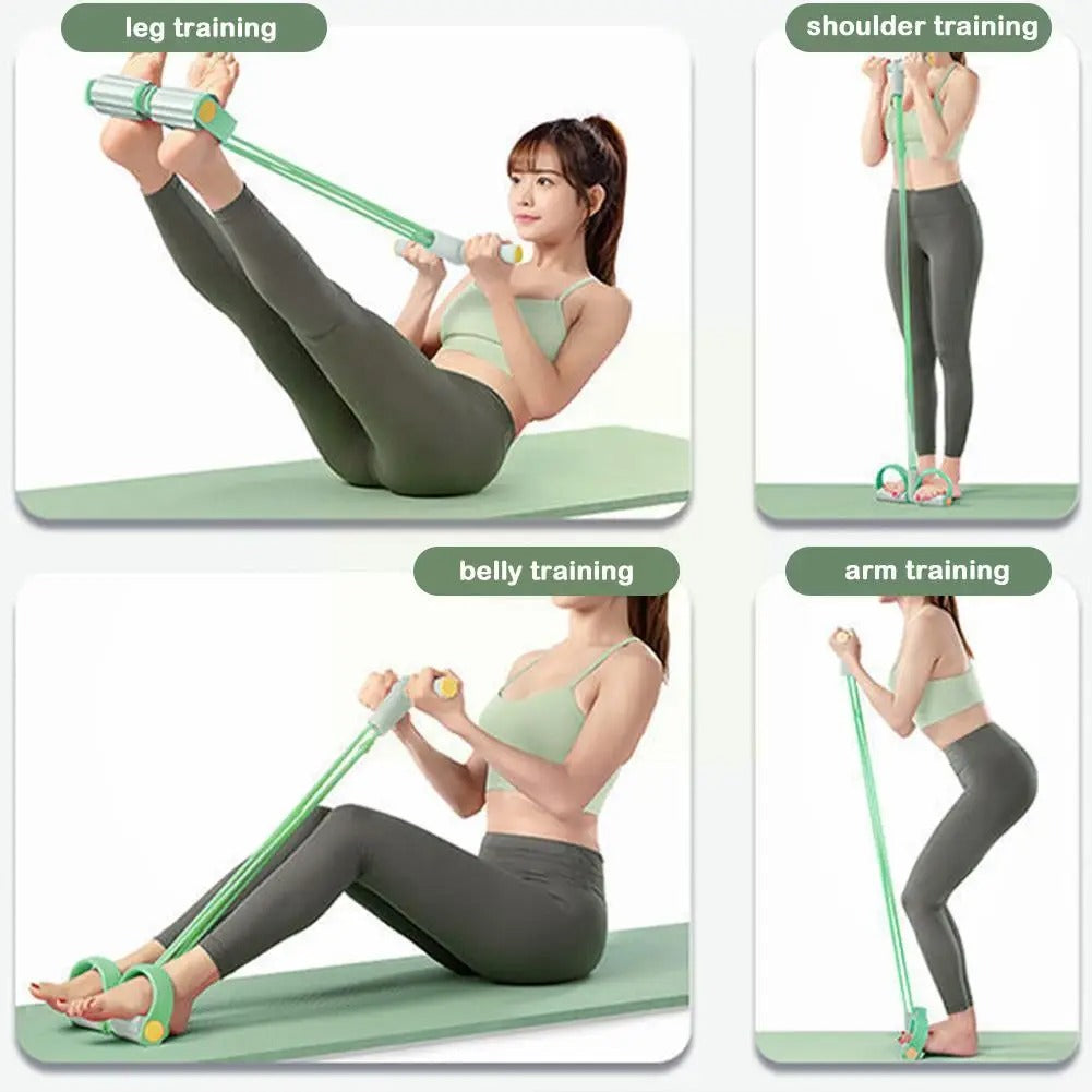 Rozela Yoga Widerstandsband – Straffer Körper in nur 15 Minuten täglich