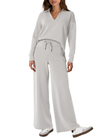 Sweatsuits™ | Damen 2-teilige Sets, lässige Outfits mit langärmligen Sweatsuits