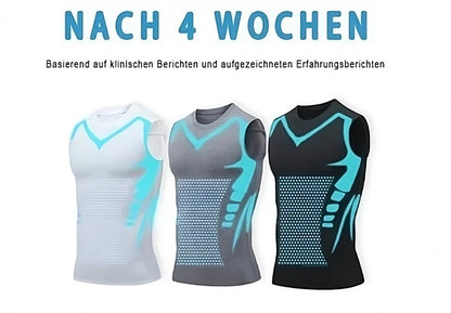 1+1 in kaching - Kompressions-Tanktop für Männer schlankmachend | CoreSlim