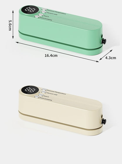 50% RABATT | Kabelloses Mini-Vakuumiergerät – Frische auf Knopfdruck