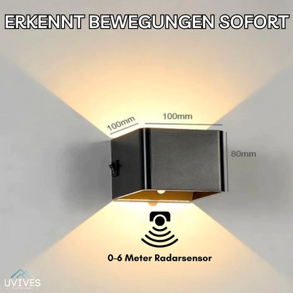 Wandleuchte mit Bewegungssensor