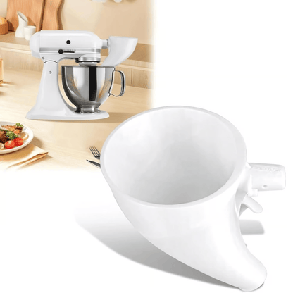 Teigportionierer-Trichter für KitchenAid KSM150 – sauberes Backen ohne Kleckern, 2 Stück