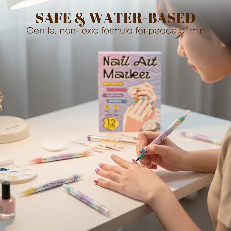 NailArt Glow™ | Nail-Art Stifte für feine Details – Salon-Nägel ganz ohne Salon