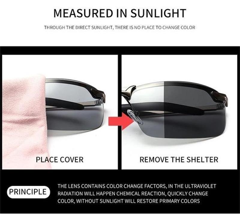 VisionFlex™ | Sonnenbrille – Selbsttönend & polarisiert für klare Sicht