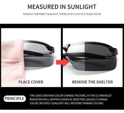 VisionFlex™ | Sonnenbrille – Selbsttönend & polarisiert für klare Sicht