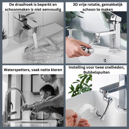 TwistTap™ – 1080-Grad-drehbare Verlängerungskran für flexible & praktische Nutzung | 50% Rabatt