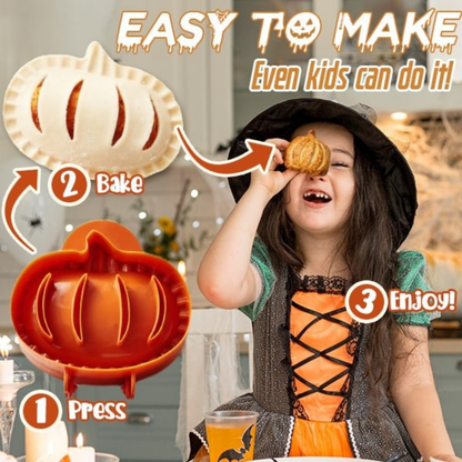 Halloween Mini-Pie-Former (Kürbis, Apfel, Eichel) | PieWhimsy