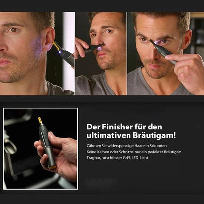 Präzisionstrimmer mit LED & Titan-Klingen