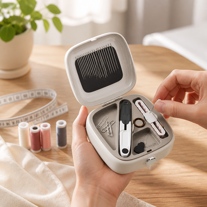 Magnetische Nadelaufbewahrung Nähset