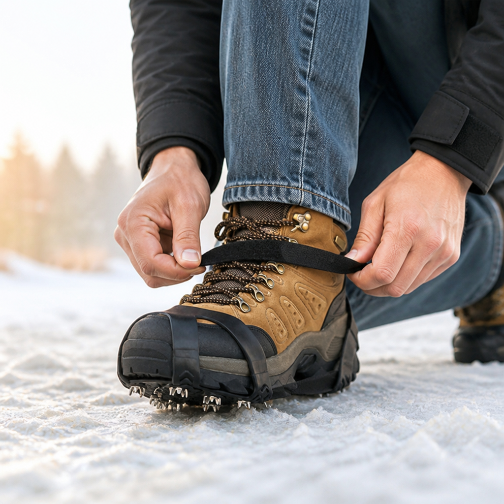 Eisspikes für festen Halt auf Eis und Schnee