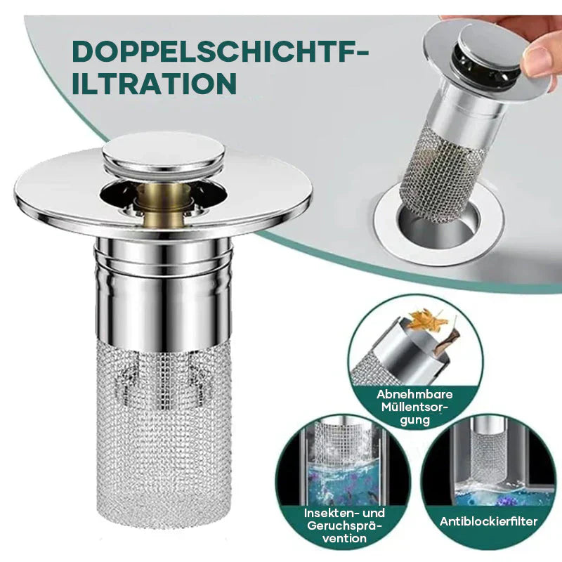 DrainGuard™ – Hält Ihre Abflüsse sauber & frisch | 1 + 1 GRATIS!