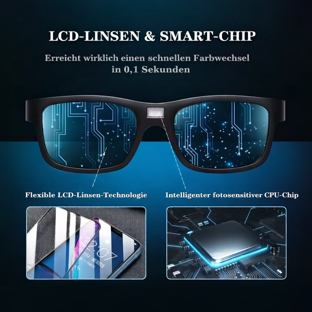 50% RABATT | Solarion™ - ntelligente polarisierten Smart-Brillen