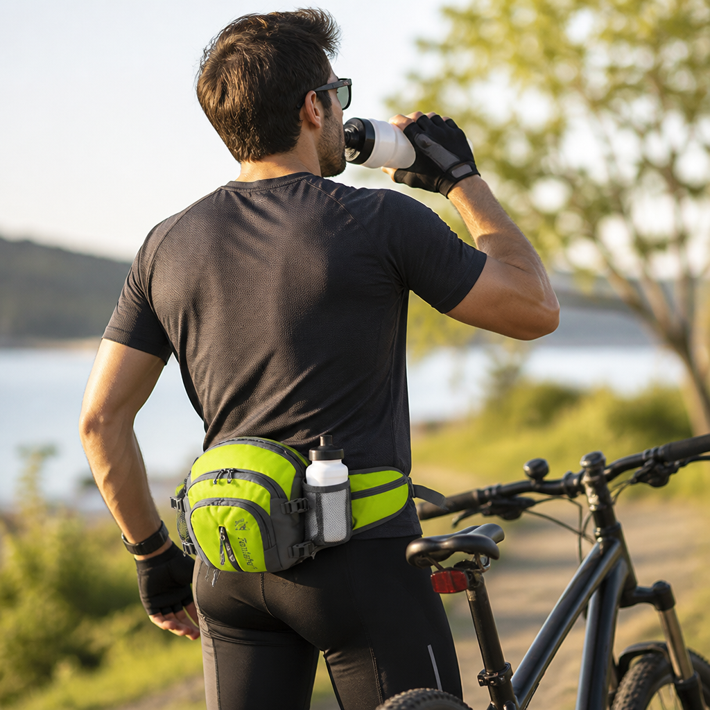 Outdoor-Hüfttasche wasserdicht & verstellbar | StrideEase™