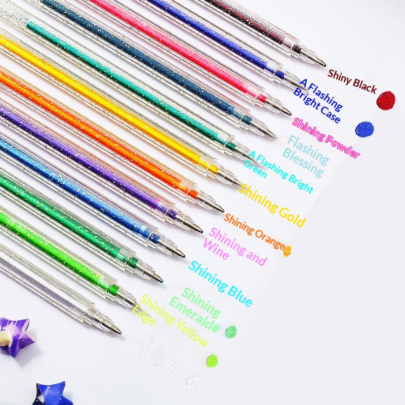 LusterScript — Glitzer-Gelstift-Sets | 50% RABATT