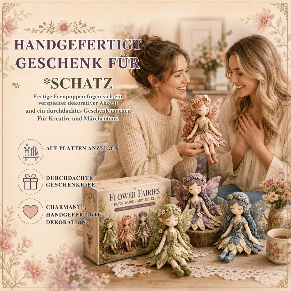 DIY Nähset für Feen Figuren mit Anleitung ab 12 Jahren