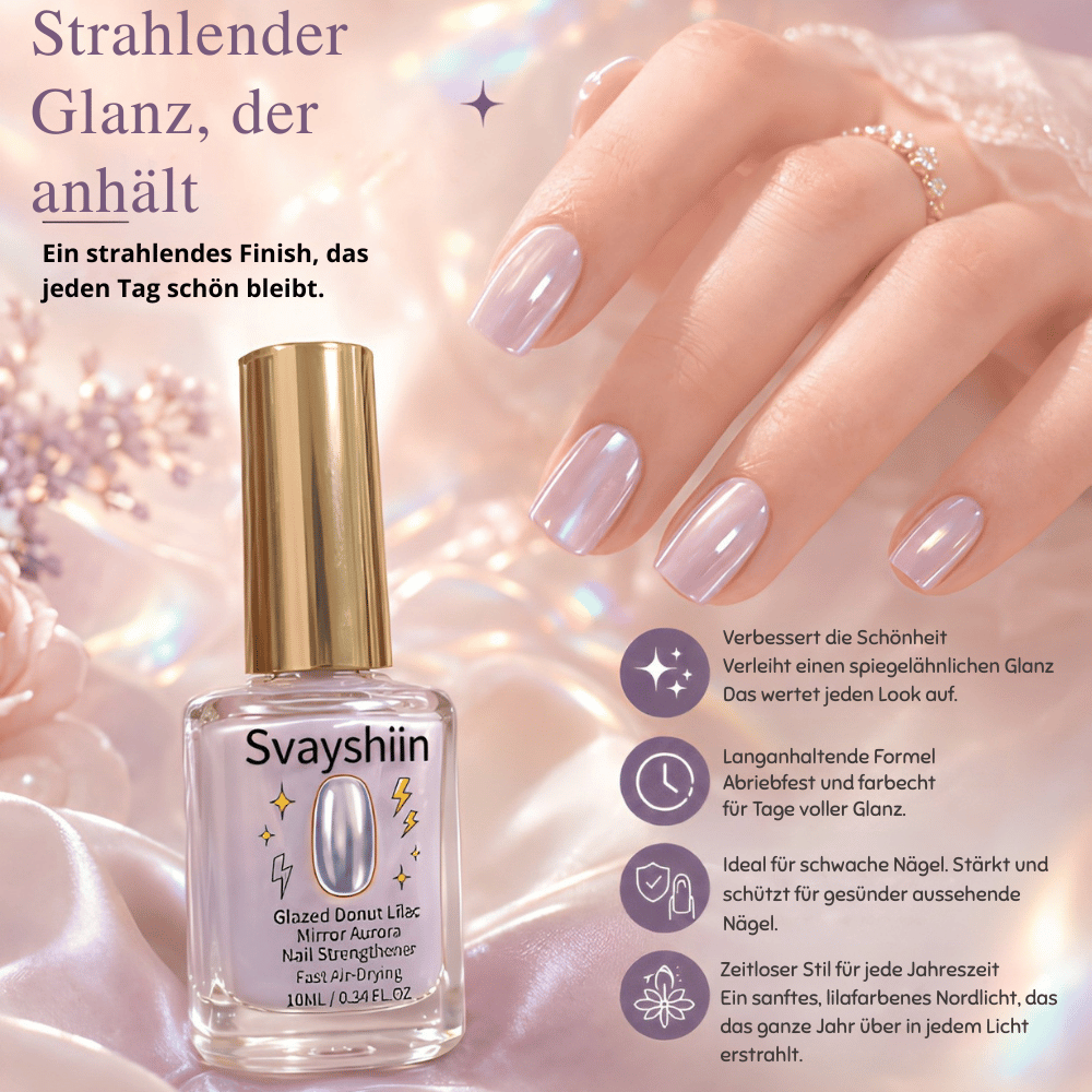 Nagelhärter mit Spiegel-Finish Flieder-Chrom | VelvetSheen