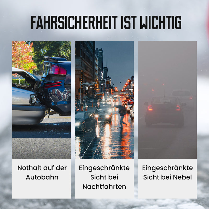 🚨 2-in-1 Solar-Warndreieck-Leuchten für den Notfall
