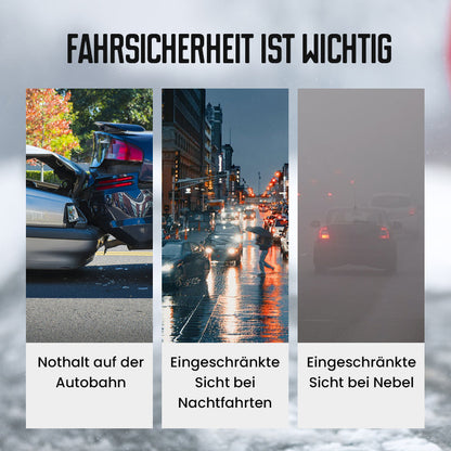 🚨 2-in-1 Solar-Warndreieck-Leuchten für den Notfall