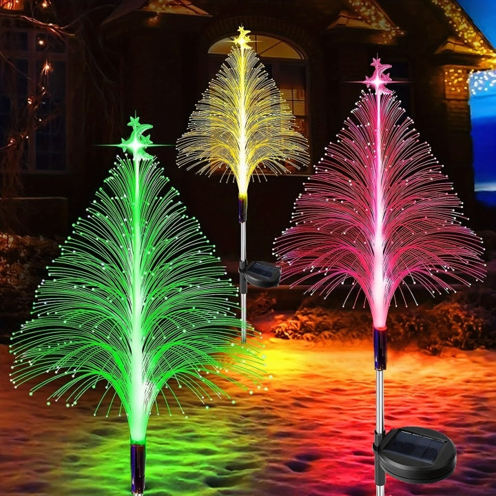 Solar Lichterbaum mit Farbwechsel